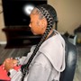 4 Butterfly French Curl Braids