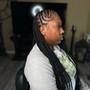 2 Butterfly French Curl Braids