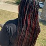 Smedium Knotless Braids