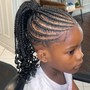 Kids Braided Ponytail