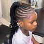 Kids Braided Ponytail