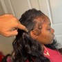 Frontal wig install