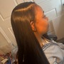 Closure wig install