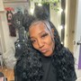 Freestyle braids w/ Quick Weave