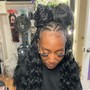 Freestyle braids w/ Quick Weave