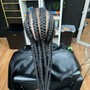 Large Box Braids/ Waist Length