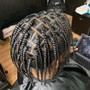 Men's medium plaits