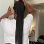 Knotless braids