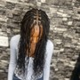 Boho knotless  Braids or goddess braids