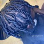 Natural Twists (Flat Twist) w/ Double Strand