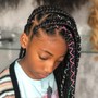 Jumbo Box Braids Add On Curly Hair