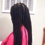 Buttlength Braids