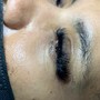 Gel Eyebrow Tinting with mapping and shaping