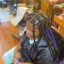 Large Knotless Braids