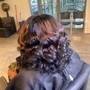 Perm Rods on relaxed hair