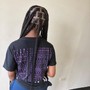 Small knotless braids