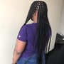 Small knotless braids