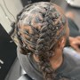 6-10 feed in braids