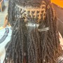 Large knotless braids