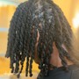 Loc Retwist w/ Two-Strand Twist