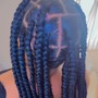 Small knotless Braids