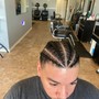 Men’s braid styles (Cornrow)