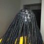 medium knotless braids