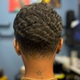 Fingerwaves on Relaxered Hair Only