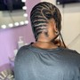 Feed in braids