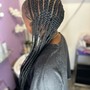 Feed in braids