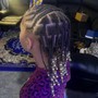 Straight Back Cornrows