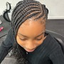 Shoulder length box braids