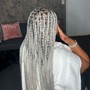 Small Knotless Braids