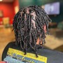 Micro locs retwist 200-500 locs