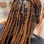 Small-medium Box braids