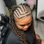 Men Cornrows/Stitch