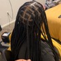 Medium Box Braids