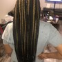 Medium Box Braids