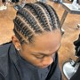 Men Stitch braids 4-8