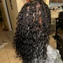 Small knotless Hair included-