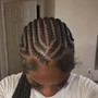 2 Feed In Braids