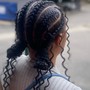 Stitch braids- less than 7