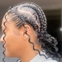 Stitch braids- less than 7