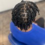 Cornrows with wash & treatment