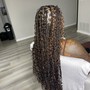 Knotless/ island twist touch up