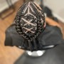 Large Cornrows, Single Braids, Single Twist, Flat twist