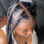 Medium Box Braids