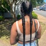 2 Feed In Braids