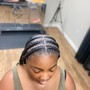 8 midback stitch braids