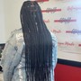 Flip Over Braids w/ QW in Back